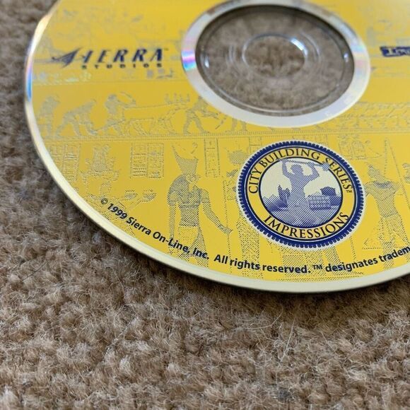 Pharaoh City Building Series Impressions 1999 CD ROM Game - Picture 2 of 4